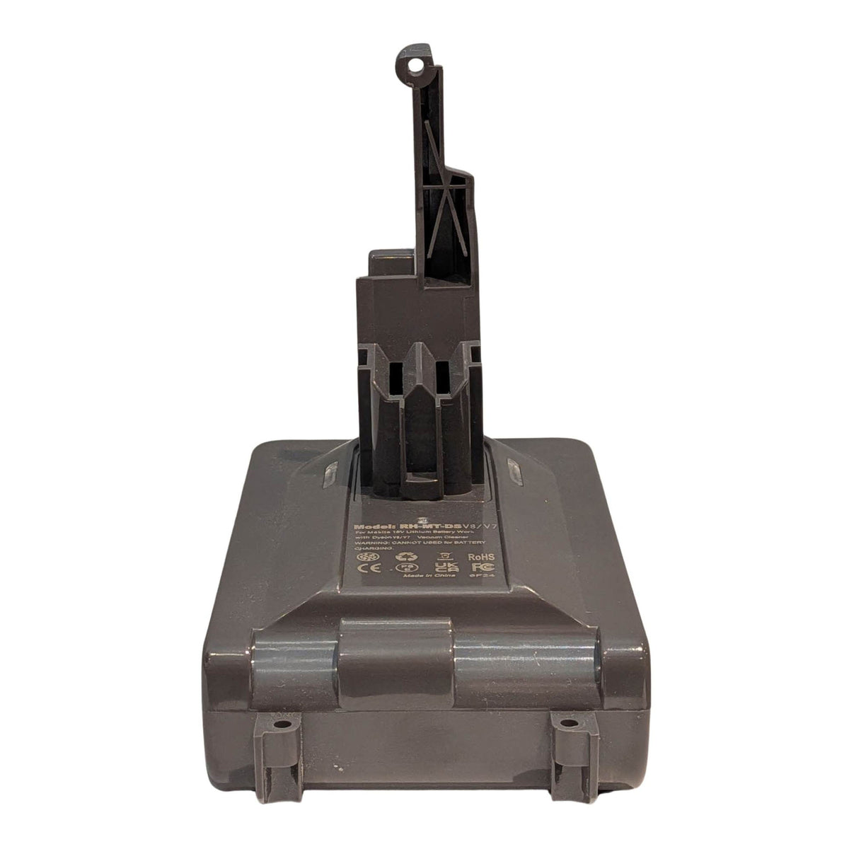 Makita 18V LXT to Dyson V8 battery adapter: Dyson Connector, Rear