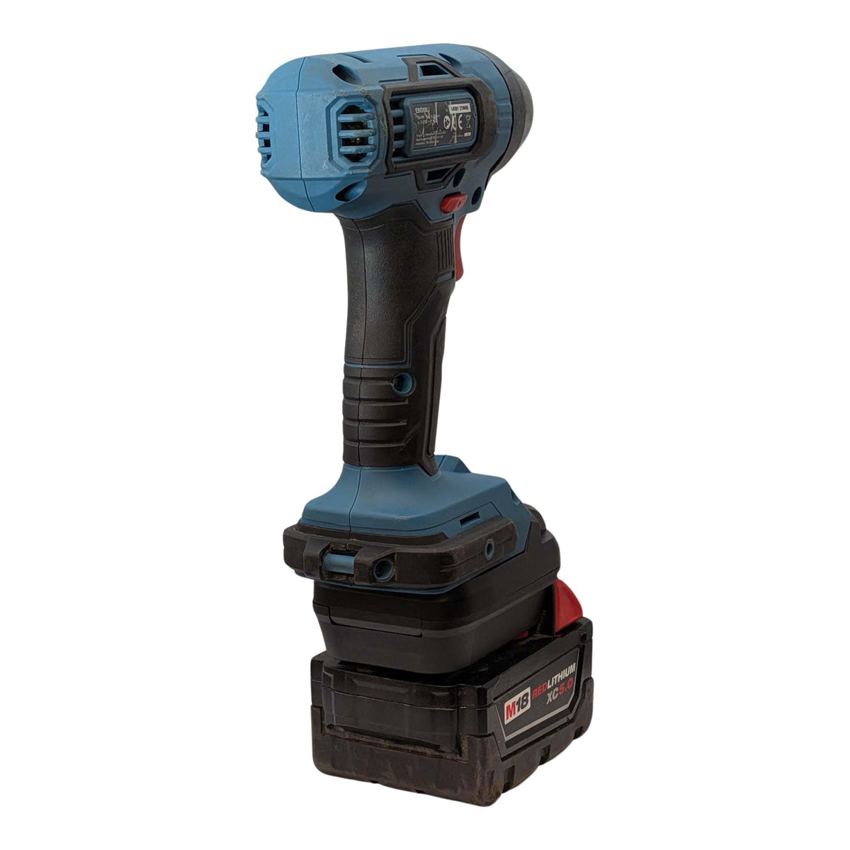 Milwaukee 18V to Erbauer 18V EXT Battery Adapter