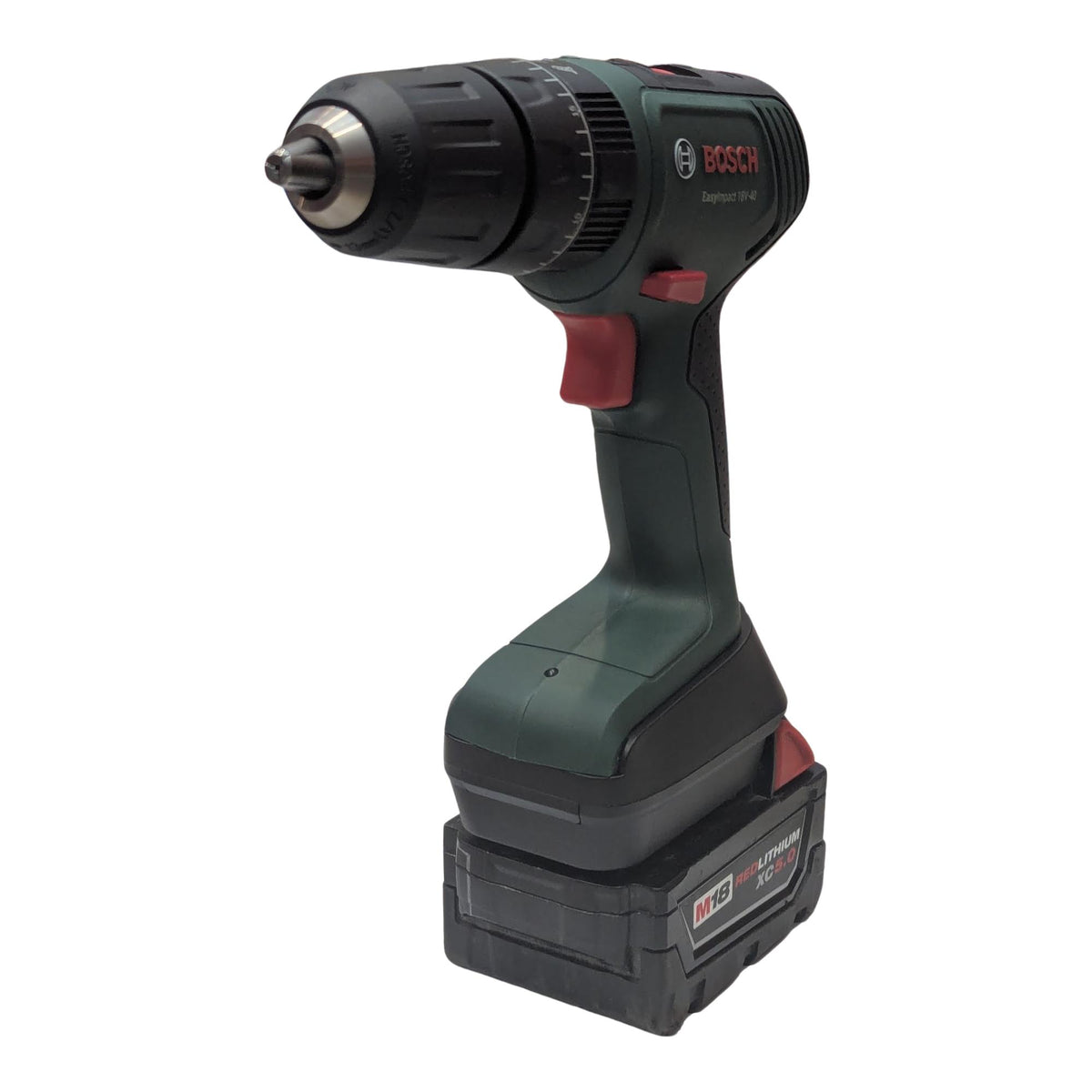 Milwaukee 18V to Bosch (Green) 18V Battery Adapter