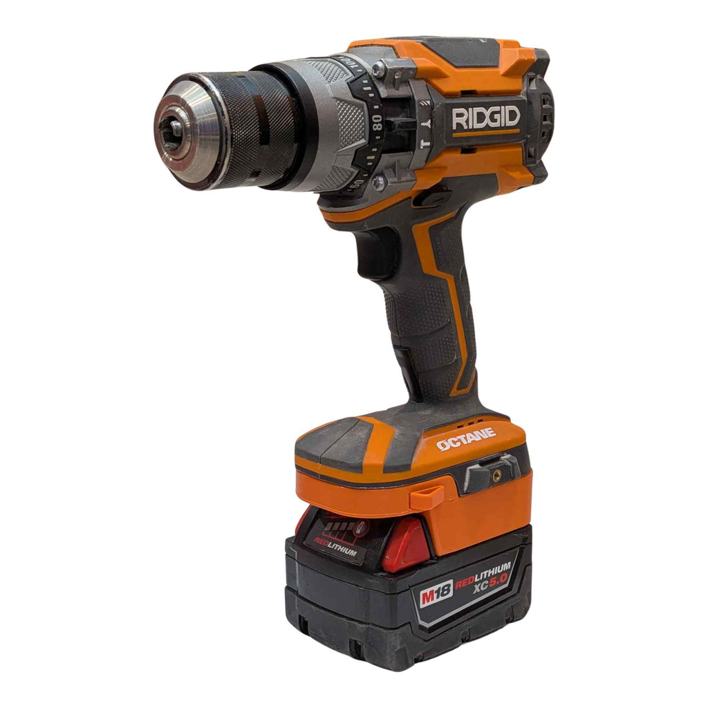 Milwaukee 18V to RIDGID 18V Battery Adapter