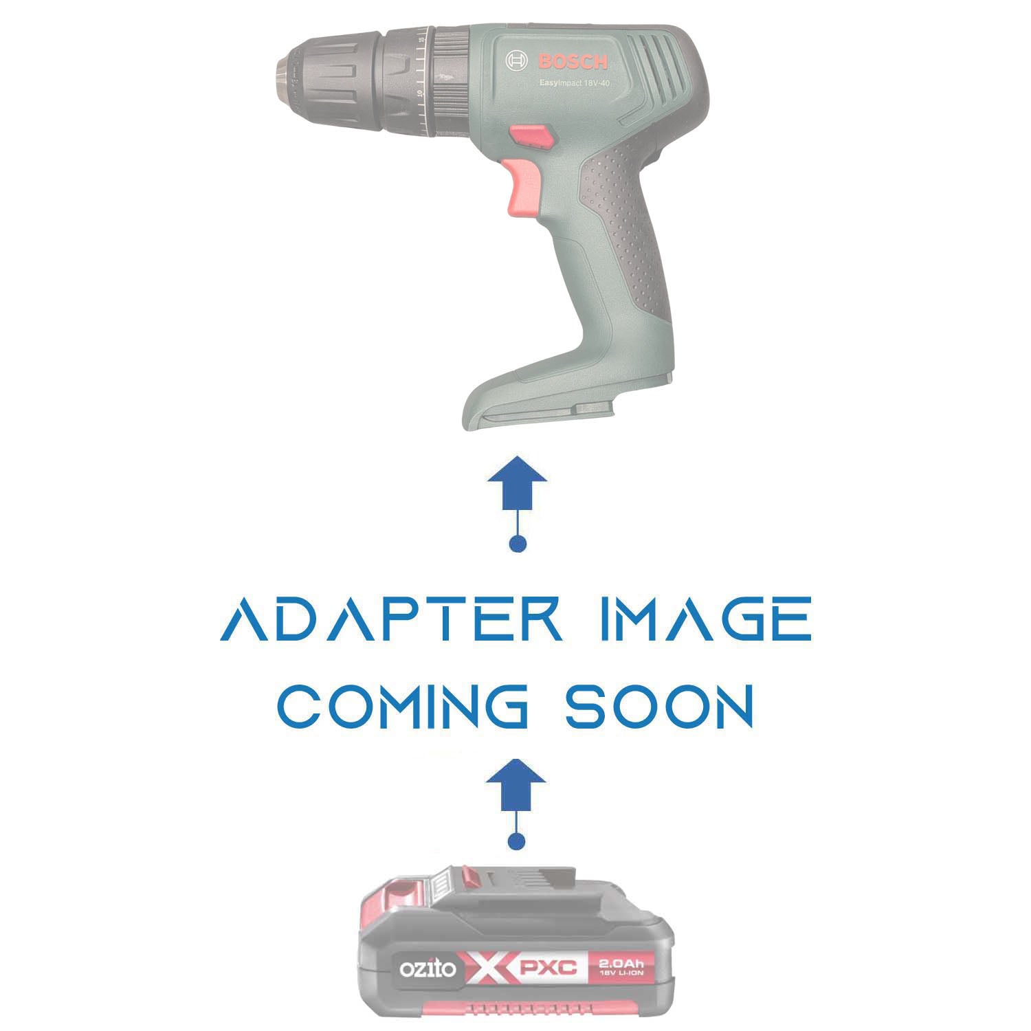 Ozito PXC 18V to Bosch (Green) 18V Battery Adapter