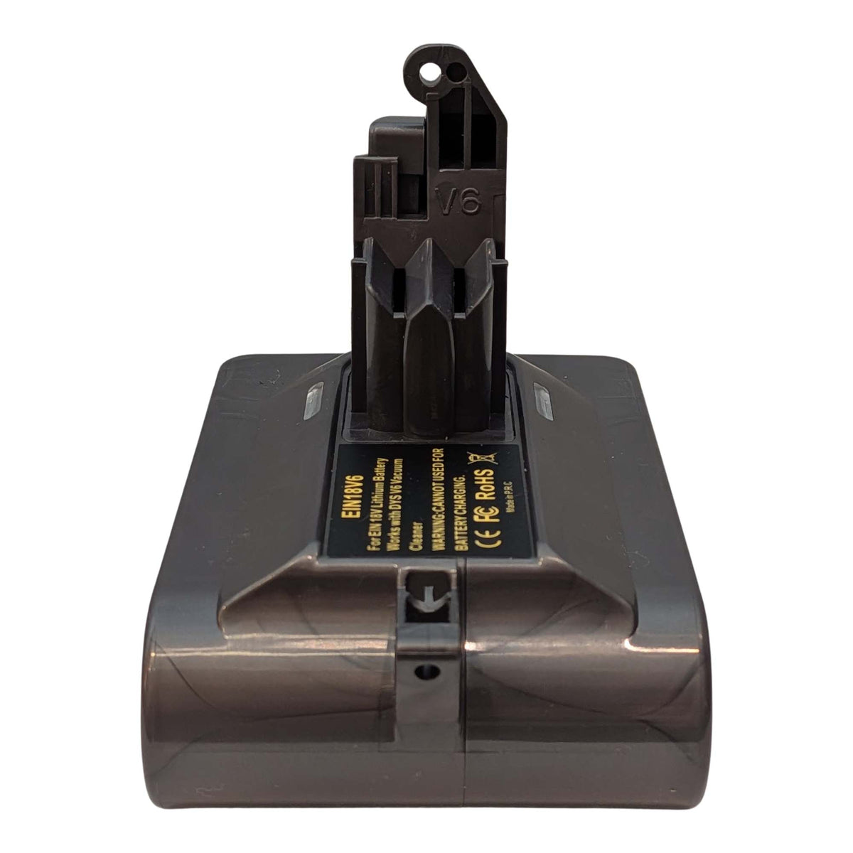 Ozito 18V PXC to Dyson V6 battery adapter: Dyson Connector, Rear