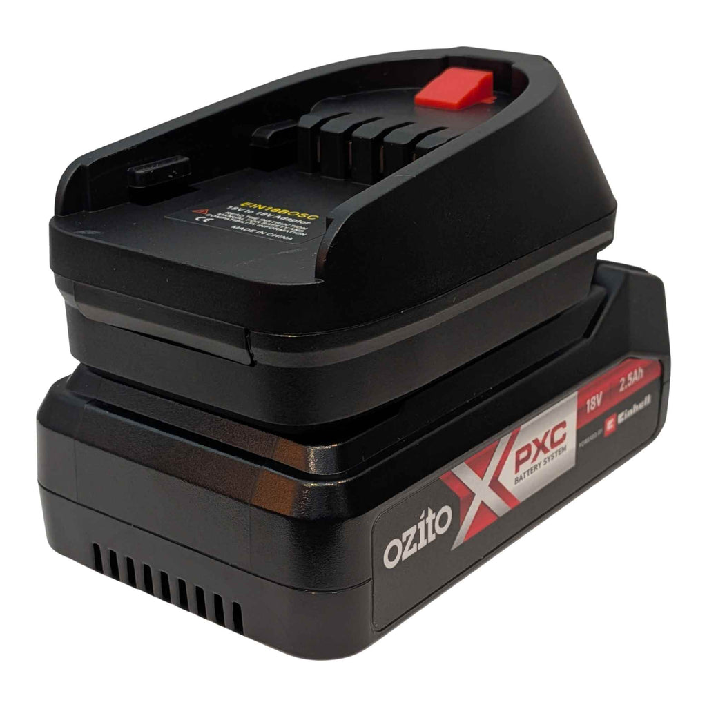 Ozito 18V PXC to Husqvarna 18V Aspire P4A battery adapter