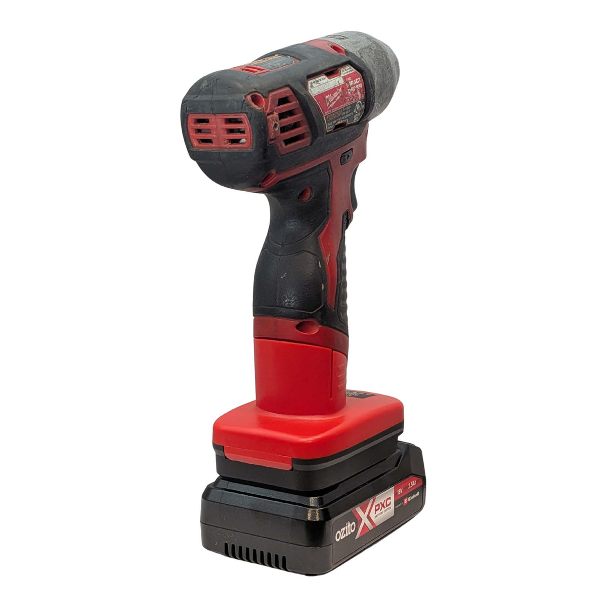 Ozito PXC 18V to Milwaukee 12V Battery Adapter