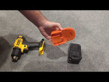 Load and play video in Gallery viewer, RIDGID 18V to DeWalt 20V Battery Adapter (ABS)
