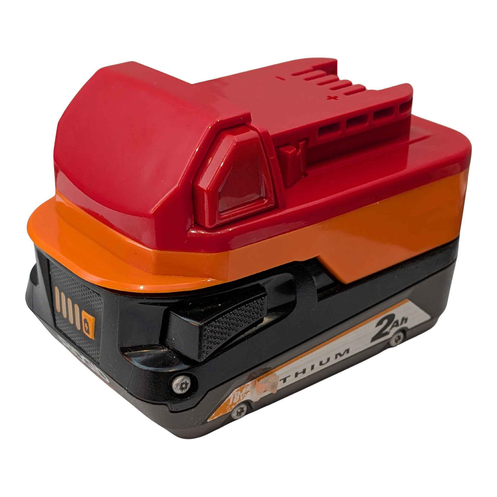 RIDGID 18V to Milwaukee 18V Battery Adapter