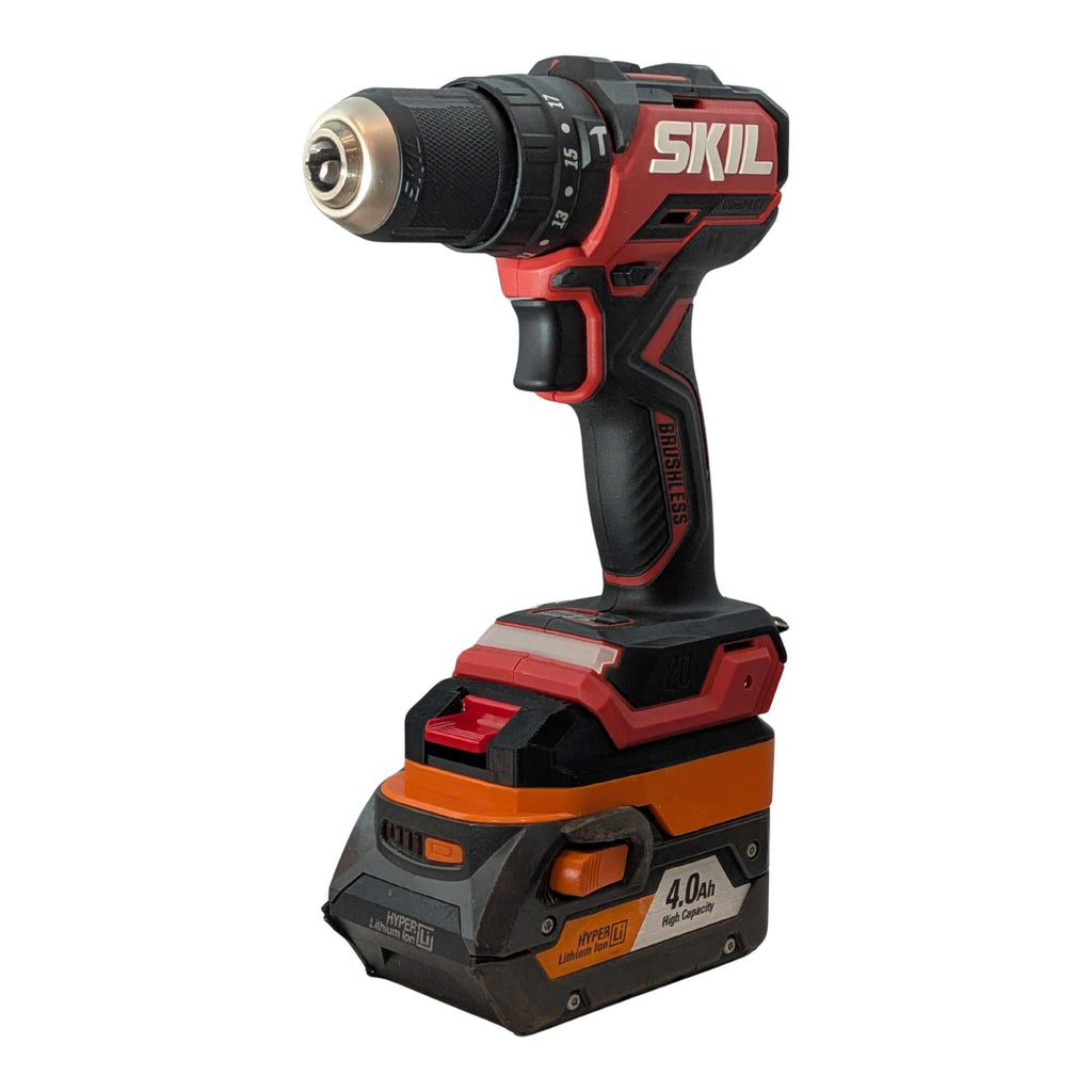 RIDGID 18V to SKIL 20V Battery Adapter