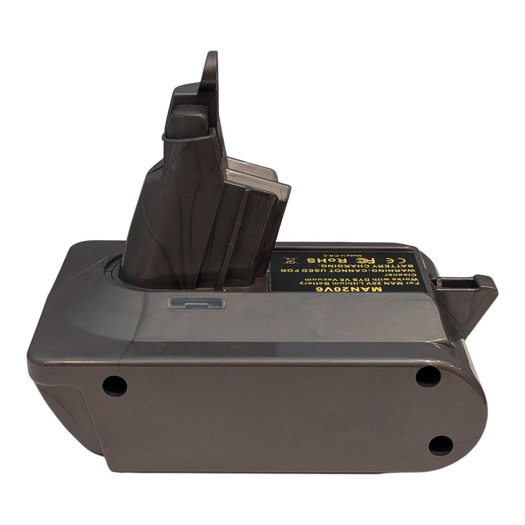 Stanley FATMAX V20 to Dyson V6 Battery Adapter
