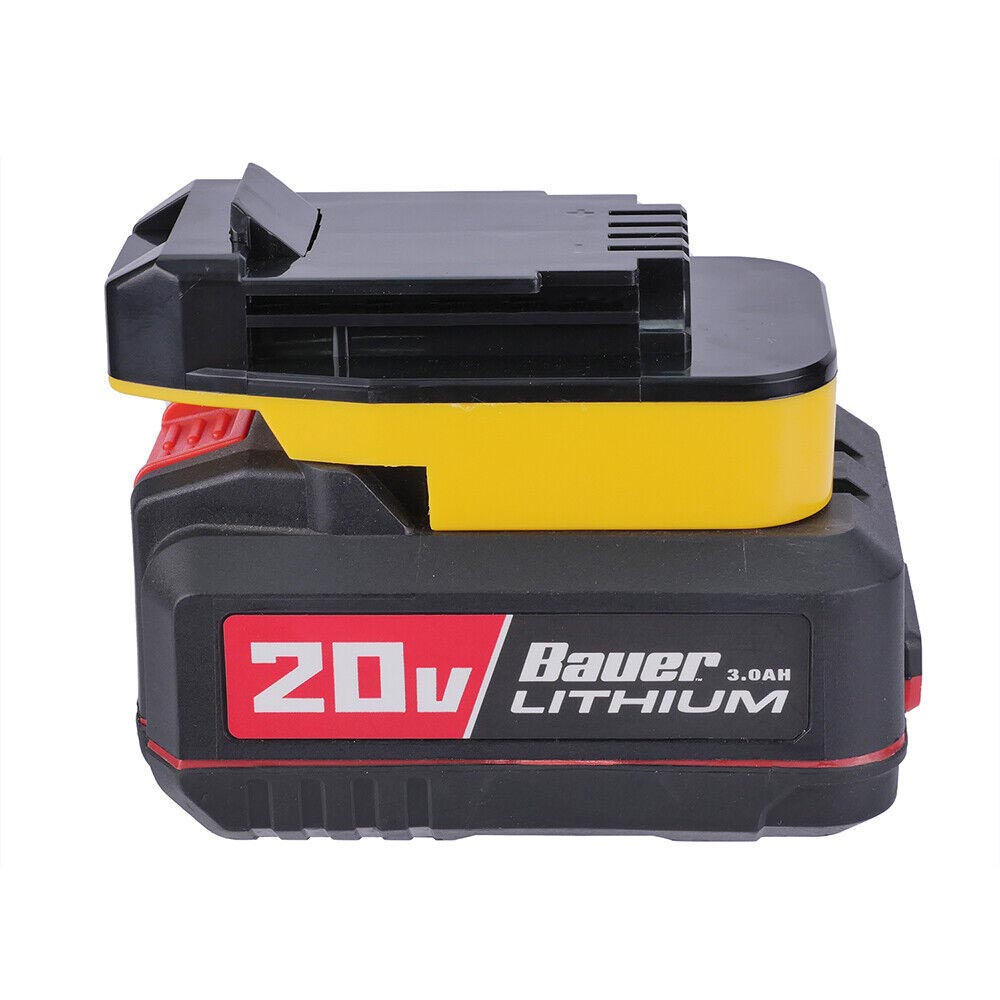 Bauer 20V to Black and Decker 20V Battery Adapter
