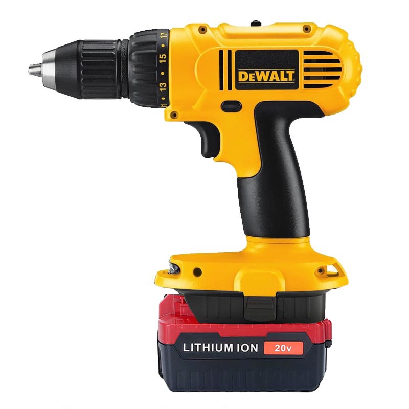 Porter Cable 20V to DeWalt 18V Battery Adapter